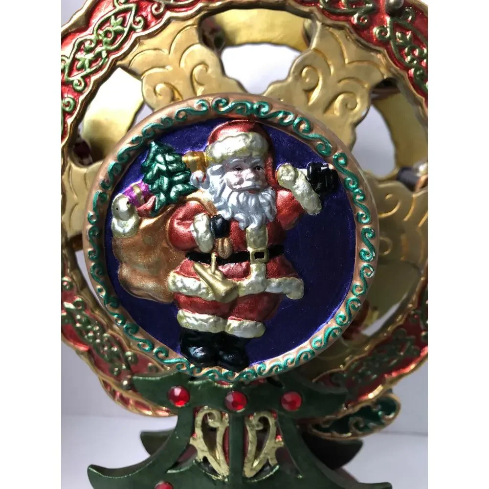 Santa & Snowman Ferris Wheel Decor